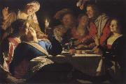 Frobliche company Gerrit van Honthorst